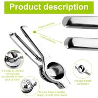 Comprimidor De Limón Manual De Acero Inoxidable Aplicador De Jugo Para Naranja Y Citrus Accesorio De Cocina Herramienta Para Comprimir Frutas - details 7