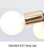 Modern LED Chandelier Ajustable De E27 Para Sala De Estar Dormitorio Café Comedor Iluminación Calor Y Frío Luz De Techo Metálica Para Espacios De 5-10 M2 - details 3