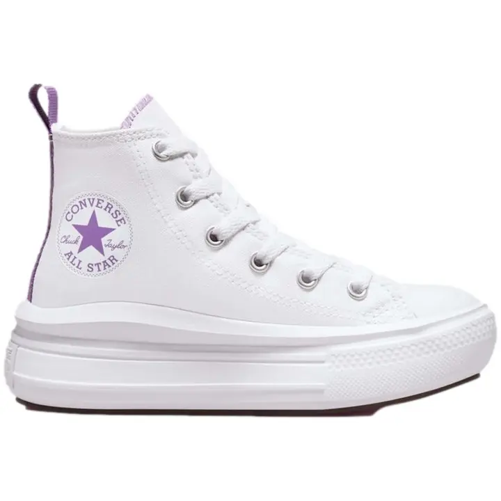 Zapatillas marca Converse modelo A03667C para unisex en color blanco - 1