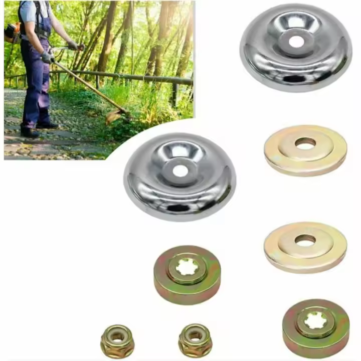 Tienda BIT STIHL Cortacéped Accesorios Generales Cabeza DE TRABAJO Accesorios Hoja Fija Junta Superior e Inferior Cover-8PCS protectora - 1
