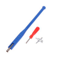 Herramienta De Reparación De Neumáticos Con Tubo De Alambre De Válvula De Metal Sacacorchos De Válvula De Neumático Para Coches Y Motocicletas Accesorios De Auto - details 4
