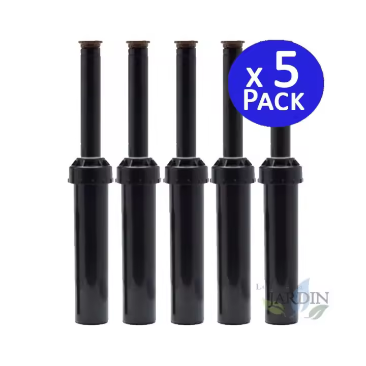 TORO Pack 5 Difusor de riego Toro LPS410 | Alcance 3 metros, 0 a 360º | Aspersor con Elevación 10 cm - 1