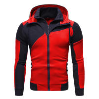 Traje De Deporte Casual Para Hombre Con Capucha Y Cremallera Pantalones Y Sudadera 2 Piezas Running Fitness Suéter De Punto Completo - details 10