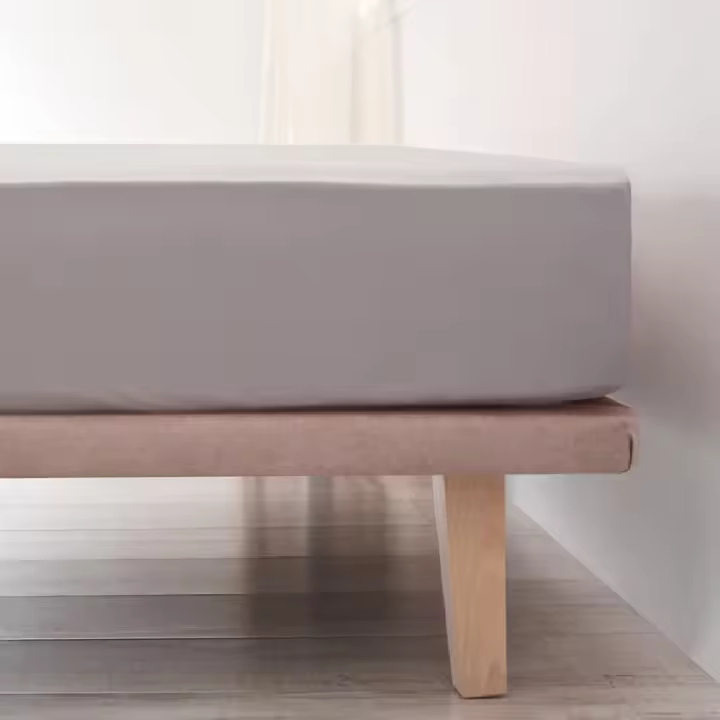 La Mallorquina - Sábana bajera Ajustable tejido de Punto - 100% Algodón - Basic Punto - 1