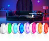 Lámpara LED RGB Sensor De Movimiento Recargable Por USB Iluminación Ambiental Para Decoración De Habitación Dormitorio Pasillo Escaleras - details 2