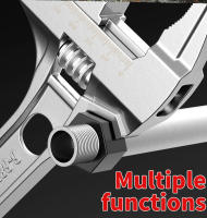 Llave De Baño Ajustable 1pc Herramienta Multifuncional Para Cocina Y Baño Mantenimiento De Calentadores De Agua Y Tuberías - details 4