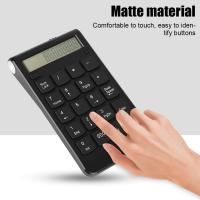 Teclado numérico con pantalla de modo dual, teclado numérico inalámbrico, computadora, con 19 teclas, 2.4G, pantalla LCD, teclado numérico USB portátil, receptor USB para computadora portátil, PC, escritorio, para entrada de datos de contabilidad financie - details 6