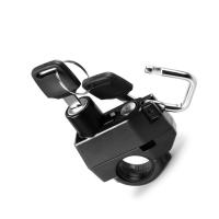 Cerradura Antirrobo Para Casco De Motocicleta Tamaño Compacto Tratamiento De Hierro Fundido Negra Resistente Al Rusticidad Fijación Sencilla Y Rápida - details 6