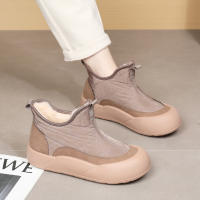 Botas De Invierno Para Mujer Con Forro De Poliéster No Escurridizas Y Suela Gruesa Botines Casuales De Algodón Suave Y Cómodos Para Hielo Y Nieve - details 5
