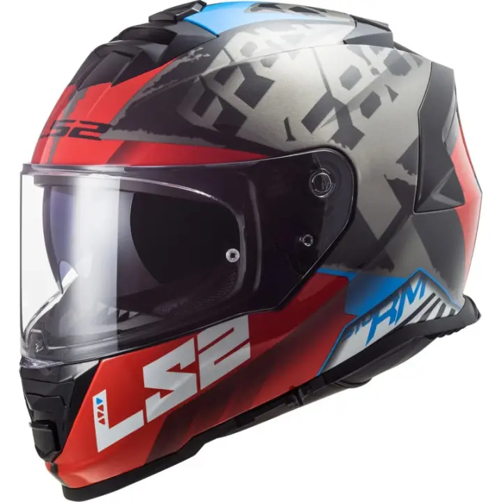 Casco Integral LS2 FF800 Storm Sprinter Black Red Titanium 22.05 (Sin Pinlock) - 1