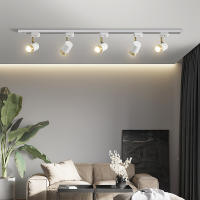 Spotlight De Techo LED GU10 Ajustable En Ángulo Multi Para Decoración De Habitaciones Sala De Estar Bares Tiendas Luz De Tramo De Rail Material De Aluminio - details 8