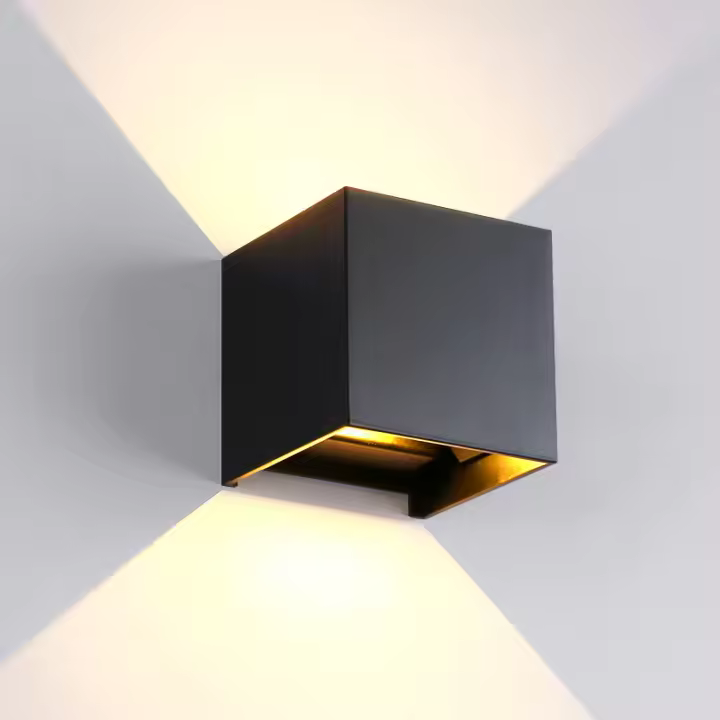 Paquete de 1 Luces de pared de haz ajustable 12W 3000K Blanco cálido IP65 - 1