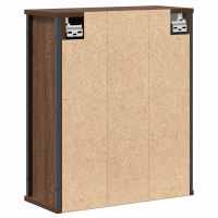 vidaXL Mueble de baño de pared con espejo roble marrón 50x21x60 cm - details 4