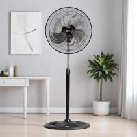 Ventilador de Pie 45 cm 60W 3 Velocidades Oscilante | Aspas de Aluminio | Altura Ajustable hasta 170 cm  - Gerimport - details 1