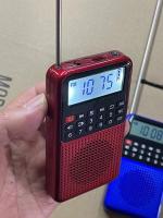 Mini Radio FM Portátil Recargable Con Ranura Para Tarjeta TF Luz LED Y Jack De Auriculares Para Ciclismo Y Correr Al Aire Libre - details 3