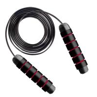 Cuerda De Saltar Ajustable Con Manos De Espuma Y Rodamientos De Bola Para Fitness Cuerda De Acero Adecuada Para Entrenamiento Cardio Unisex - details 5