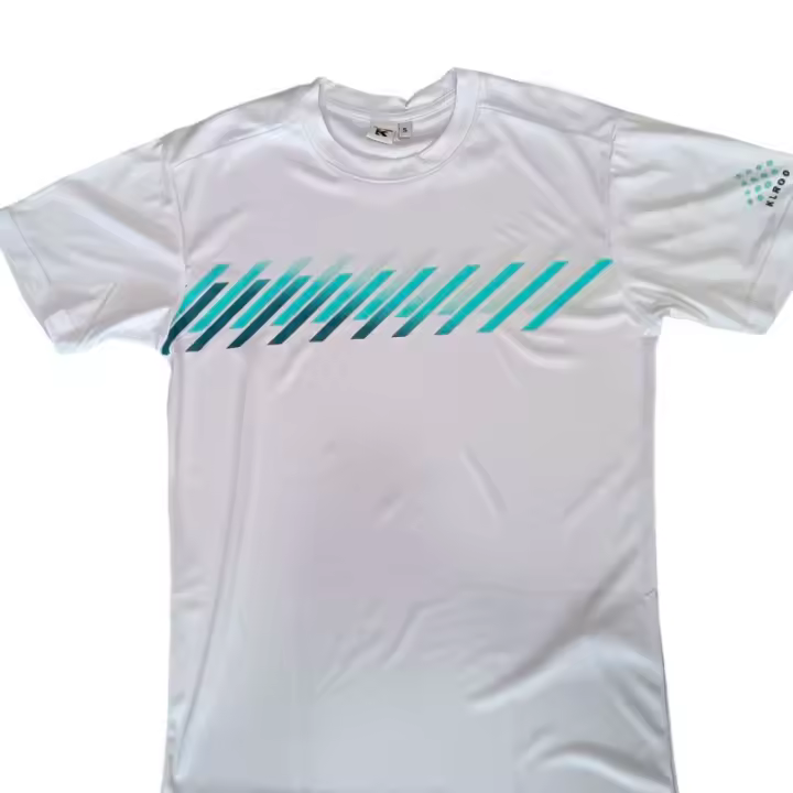 Alphadventure Camiseta para hombre Mensi tecnica verano calor moda deporte Blanco - 1