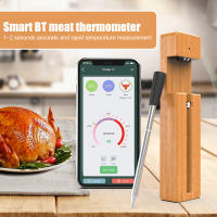 Termómetro De Carne Con Bluetooth 165 Pies Termómetro Inteligente Para Alimentos Con Cable De Carga USB Para Horno Asador - details 4