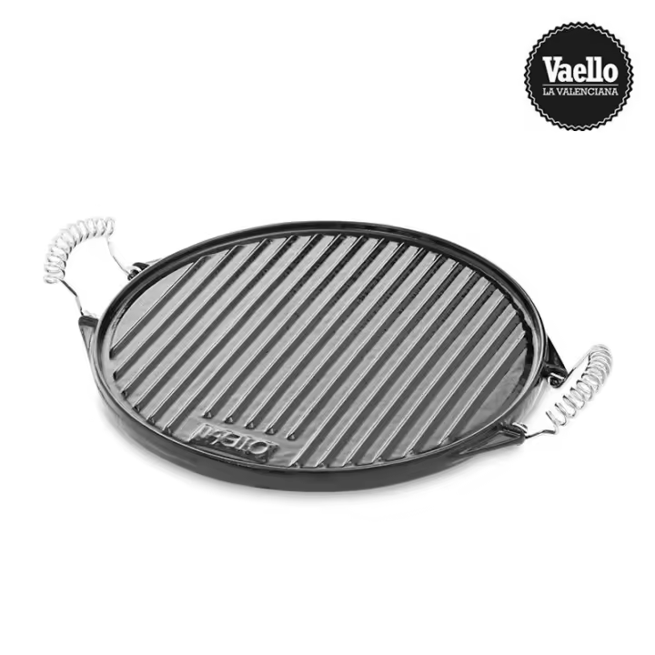 Plancha de hierro esmaltado redonda ø43cm Vaello - 1