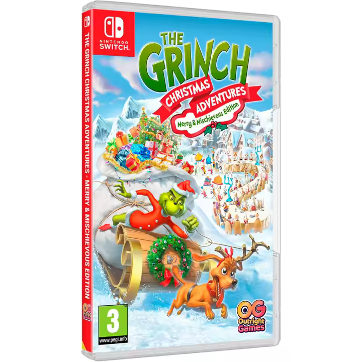THE GRINCH CHRISTMAS ADVENTURES COMPLETE EDITION SWITCH - Nuevo a estrenar - PAL España - Bandai Namco - PREVENTA - Lanzamiento 03/10/2025 - 1
