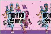 CAPRILO REGALOS & DECORACIÓN  Lote de 2 Manteles Juveniles Decorativos "Monster high" 120 x 180 cm. Detalles y Regalos Originales para Fiestas de Cumpleaños, Halloween, Bodas, Bautizos, Comuniones. Decoración Hogar. AB - details 0