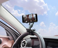 Soporte Universal Para Teléfono BLALION 360 Grados Giratorios Y Retráctil Adecuado Para Dash Cam GPS Smartphone Compatible Con Teléfonos De 4-7 Pulgadas Color Negro - details 10