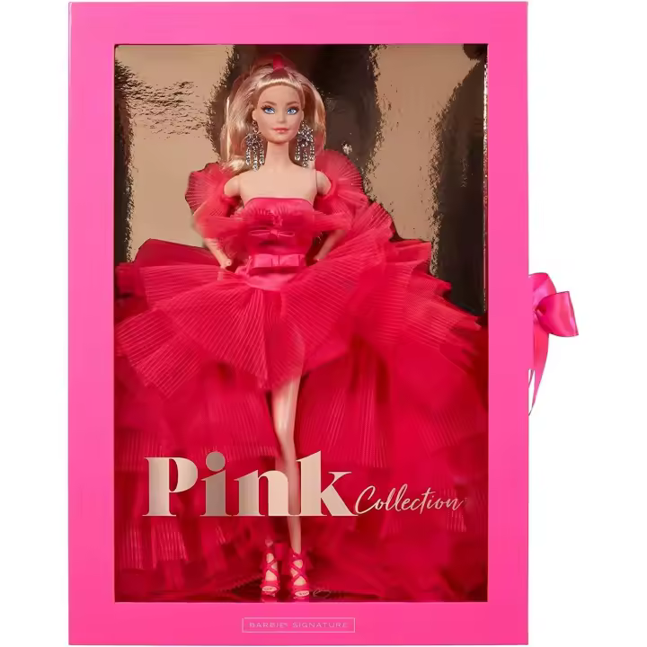 Barbie Pink Colección GTJ76 ,Muñeca de Colección de Gala de Edición Limitada Mattel GTJ76 - 1