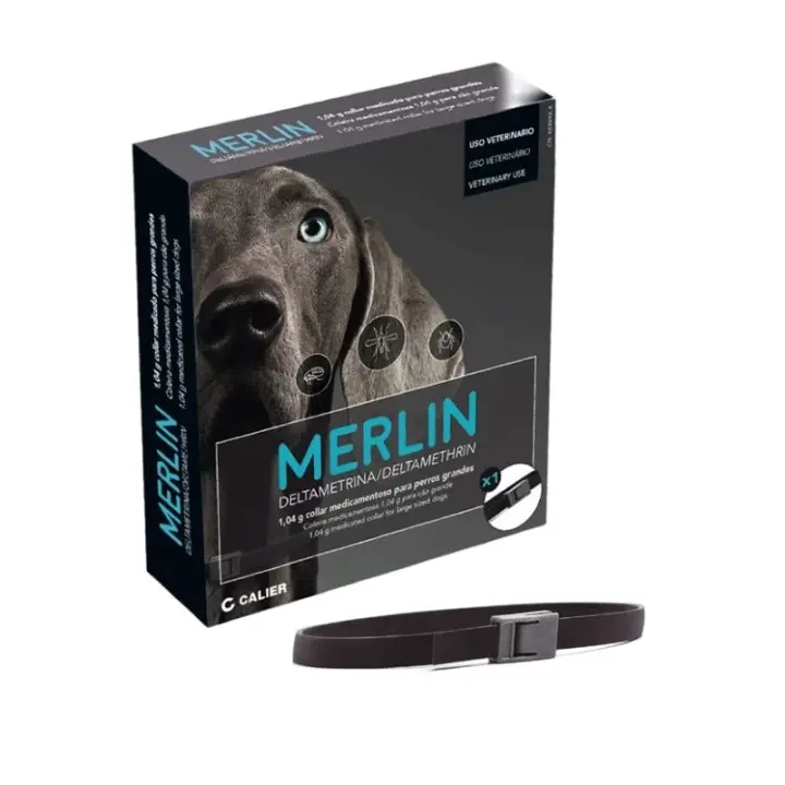 MERLIN Collar 65 cm Perro Grande (1 collar) - 1