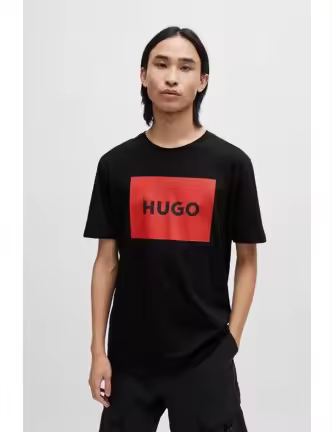 Camiseta Hugo Negra lgo - 1
