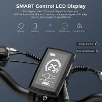 Bicicleta eléctrica Fafrees F20 Max Neumático ancho de 20 * 4.0 pulgadas Motor sin escobillas de 500 W Velocidad de 25 km / h Batería de celda Samsung extraíble de 48 V 22.5 Ah Frenos de disco delanteros y traseros Shimano Engranaje de 7 velocidades Bicic - details 5
