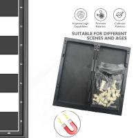 rparty-Ajedrez Magnetico Plegable, Tablero de Viaje Portatil de Rompecabezas, Piezas Ajedrez, Chess Niños, Juego Infantil y Adultos (Negro, Blanco) 25 × 25 cm - details 1
