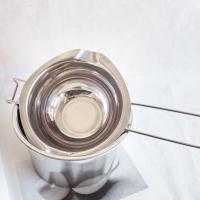 Maceta De Acero Inoxidable Para Derretir Cera De Vela DIY Herramienta Para Chocolate Mantequilla Y Jabón Antideslizante Fácil De Limpia - details 2
