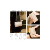 Bolso de Noche Dorado Clutch de Embrague Mujeres y Señoras Fiesta Cartera de Mano Bandolera Brilliant with Cadena para Ceremonia Boda Novia (Gold) - details 2