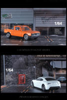 Caja De Exhibición De Coche a Escala 1/64 Con Estacionamiento Y Garage Multisorpresa Modelo De Juguete Para Adultos Sin Batería Hecho De Plástico - details 16