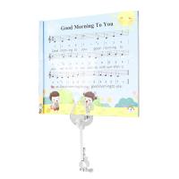 Soporte De Música Portátil Para Clarinete Trompeta Flauta Saxofón Y Otros Instrumentos De Viento Accesorio Para Principiantes Color Plata Material Metálico - details 37