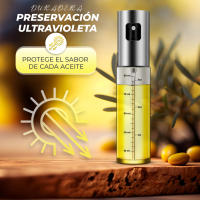 Spray Aceite Cocina de Acero Inoxidable 100ml | Dispensador Aceite Spray con Limpiador | Pulverizador Aceite Spray Freidora Aire | Aceitera Spray Pulverizador | Rociador Aceite Spray | Spray Aceite Air Fryer | Botella Pulverizadora de Aceite | CREADY® - details 5