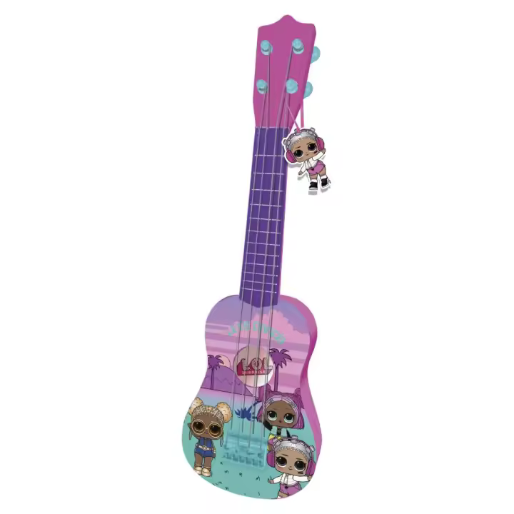 Guitarra LOL Española Plástico En Estuche 4 Cuerdas (Reig 4857) - 1