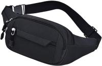 Riñonera impermeable con 4 bolsos con Cremallera, riñonera para correr, riñonera con cinturón ajustable para correr al Aire Libre y Maratón - details 0