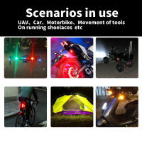 Luz Estroboscópica LED RGB Para Aviones Helicópteros Y Motocicletas Control De Color Fácil Recargable Luz Noturna - details 3