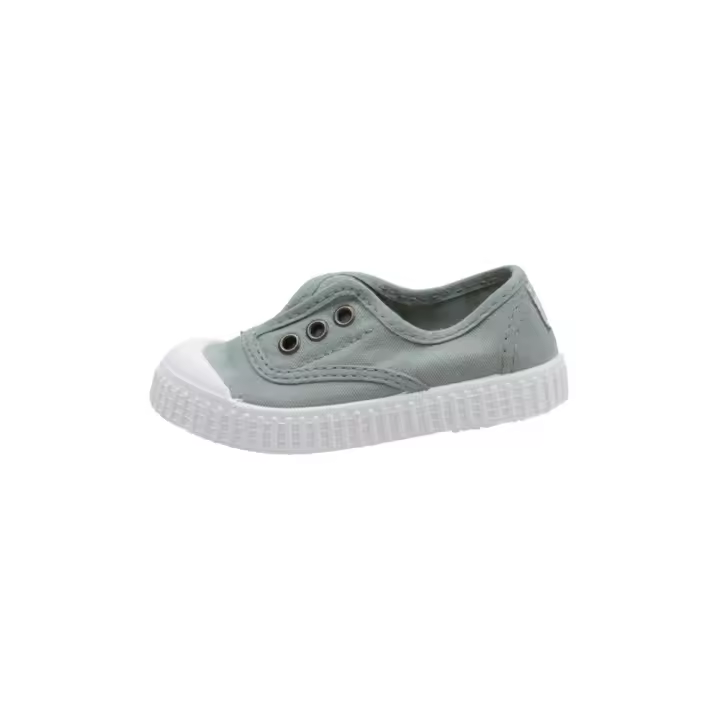 victoria INGLESA ELASTICO LONA TINTADA DREC Deportivas Planas Bebé - niño (hasta la talla 30) Verde - 1