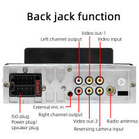 Juego De Luces LED Para Coche BQCC 1 Din 5" Reproductor De Multimedia Con Android Auto BT RDS Radio Mirrorlink 7 Colores USB Duplo Carga Rápida - details 12