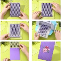 Set De 4 Plegables De Plástico Para Encaje Rectangular 6x4.5 Pulgadas Acrylicos Para La Creación De Tarjetas Y Scrapbooking - details 2