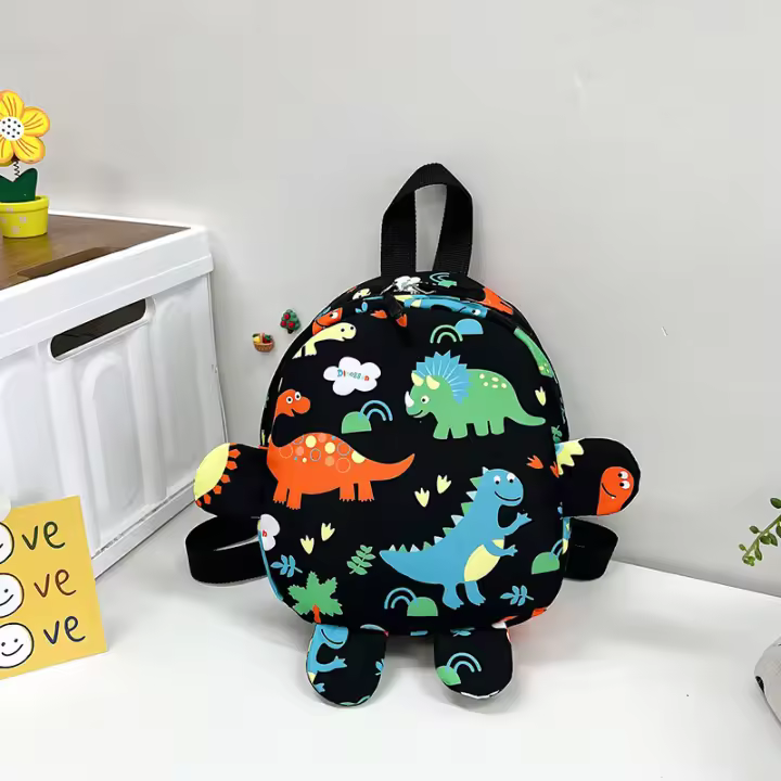 Mochilas de dosaurio de Dibujos animados para Bebé, mochila Escolar de guardería, mochilas escolares de animales para niños y niñas - 1