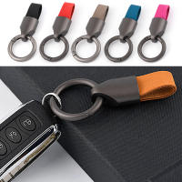 Llavero De Titanio Y Cuero Vacío Llavero De Coche Para Hombre Llavero De Colgante Creativo Accesorio Pequeño EDC Regalo Ideal Para Exteriores - details 1