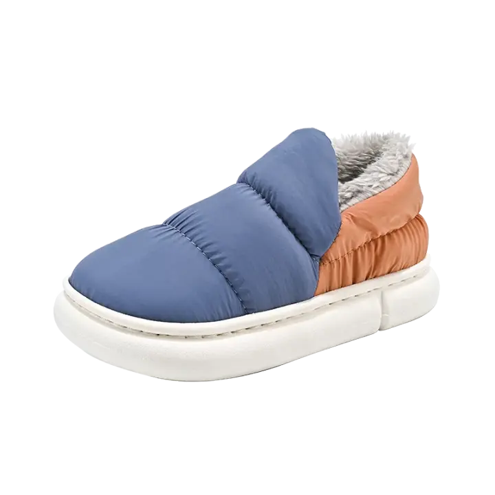 Botas De Algodón Para Niños Y Niñas Impermeables Y Antideslizantes Invierno 2024 Cómodas Y Cálidas Con Forro De Veludo Tapones De Microfibra Talla True Fit Casual - 1