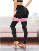 ihuan Bandas de Resistencia para piernas y glúteos, Banda de Ejercicio de 3 Niveles, Antideslizante y Enrollable, Bandas elásticas para Entrenamiento de glúteos para Mujer, Entrenamiento de - details 0