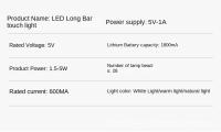 Espejo LED Con Luz De Maquillaje Frontal Instalación Magnética USB Control Remoto Luz Táctil Para Dormitorio - details 6