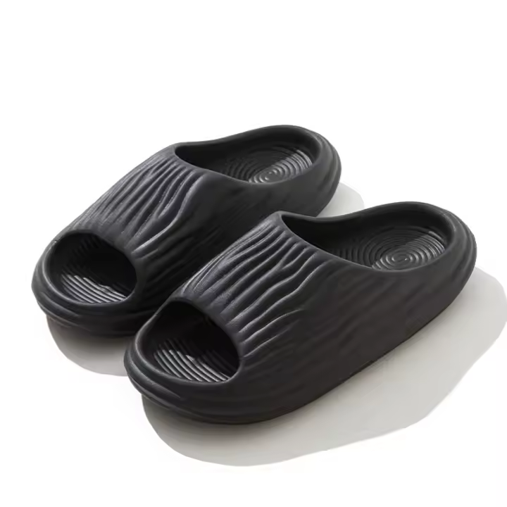 Pantuflas De Baño Para Mujer Y Hombre Con Plataforma Gruesa EVA No Esmerilada Interior Suave Sandalias De Verano Antideslizantes Flip Flops Para Uso Doméstico - 1