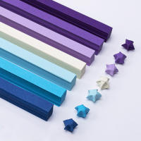 Papel Colorido Para Manualidades 540pcs DIY Origami Strip Plegable Para Decoración De Artes Y Crafts Suministros De Oficina - details 6