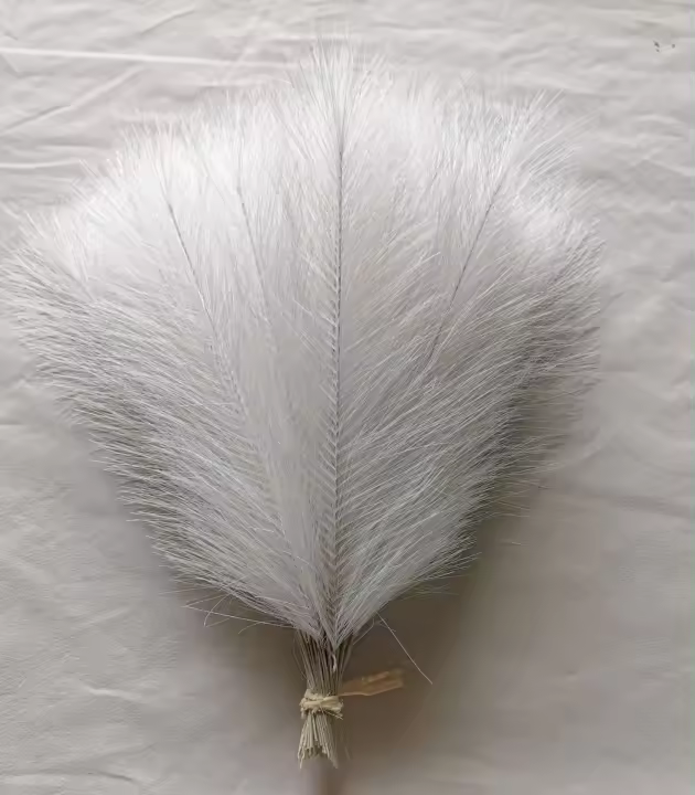 10Pcs Bouquet De Pampas Artificial Para Decoración De Casamiento Fiesta Hogar Dormitorio Flores Silken Reemplazo De Plantas Verdaderas - 1